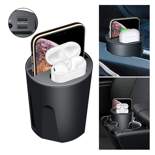 4 In 1 Wireless Car Cup Charger For IPho...