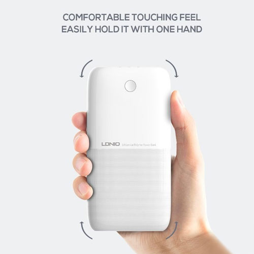 LDNIO  Dual USB Turbo 10000 mAh Slim Power Bank
