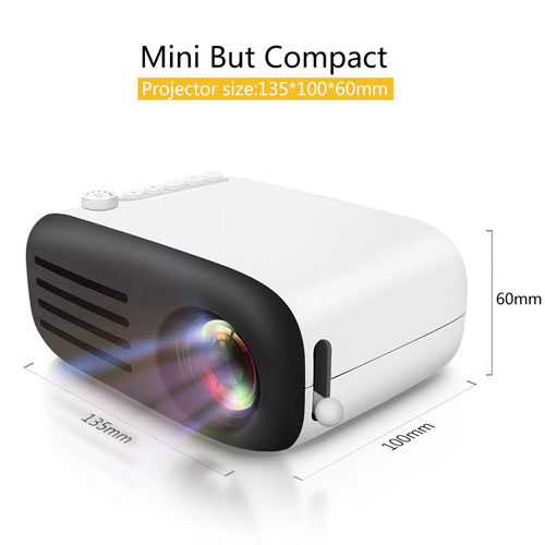 Mini YG200 Home LED Portable 1080P HD Projector