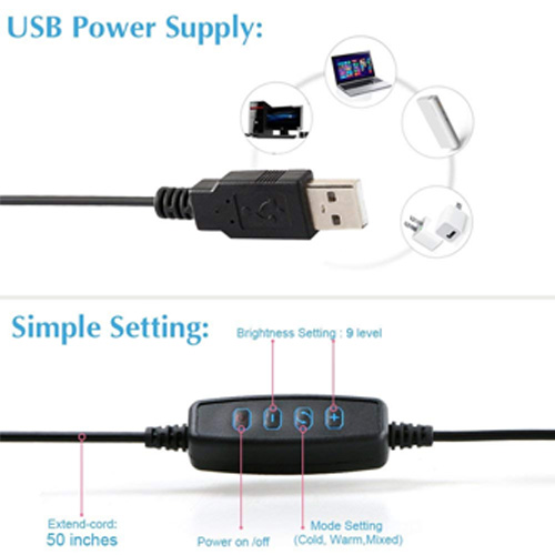 Ring Light with Table Stand and Mobile Holder For Videos , Photography and Live Stream