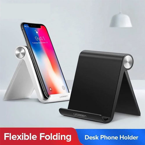 Mobile Phone Holder Stand For All Smartphones - Black