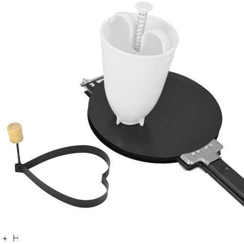 Pancake Maker Omelette Flip Pan Frying Free Batter Dispenser