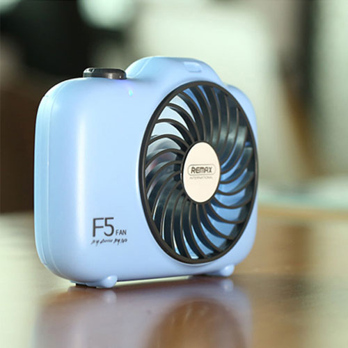 REMAX  Rechargeable Handheld Camera Shape Mini Fan 