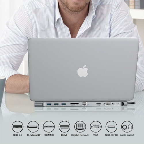 Baseus 10 in 1 HUB For Macbooks