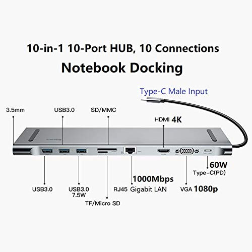 Baseus 10 in 1 HUB For Macbooks