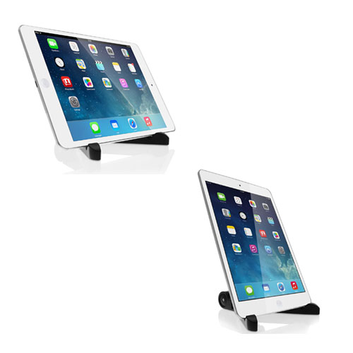 Portable Fold-up Stand For All Smart Phones & Tablets - Black
