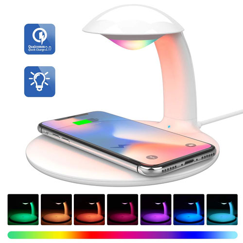 Swan Shape Wireless Charger & Colorf...