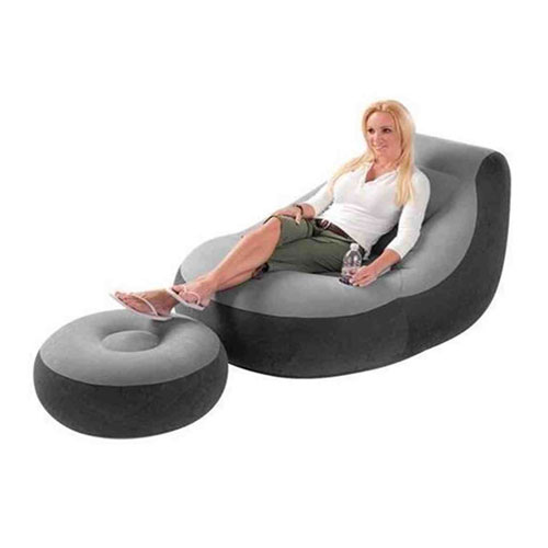 Ultra Lounge Inflatable Sofa Chair with Ottoman