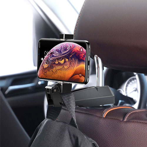 Baseus Car Back Seat Hook & Phone Holder