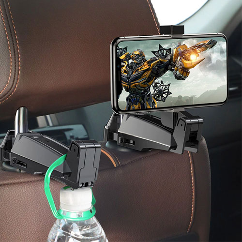 Baseus Car Back Seat Hook & Phone Holder