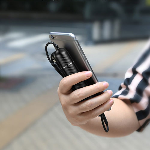 MCDODO Fast Charging 2400 mAh Power Bank with Cable