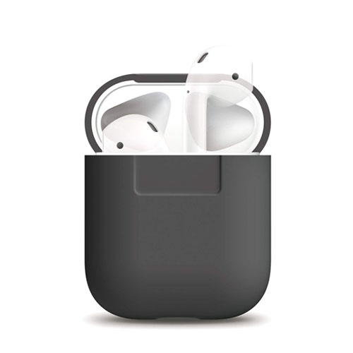 Slim TPU  Case For Apple Airpods - Gray