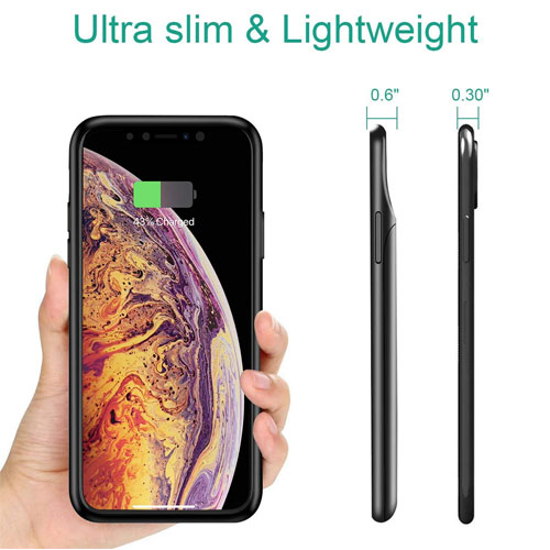 USAMS 4000 mAh Smart Battery Case For iPhone XS Max