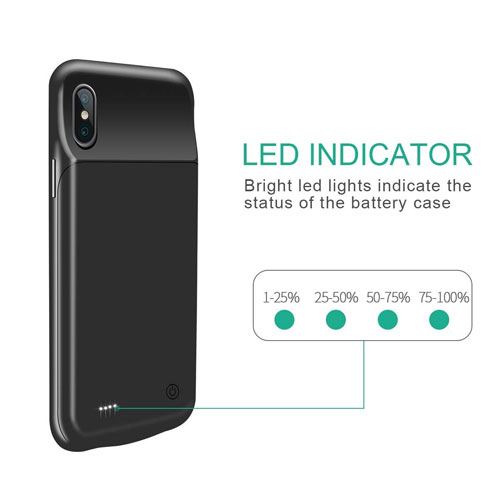 USAMS 4000 mAh Smart Battery Case For iPhone XS Max