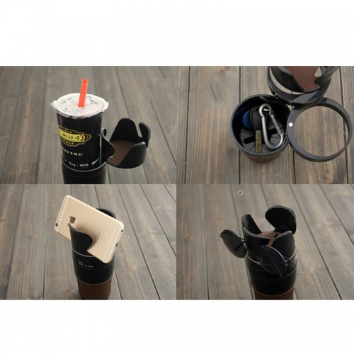 Multi Function 5 in 1 Car Multi Cup Holder 