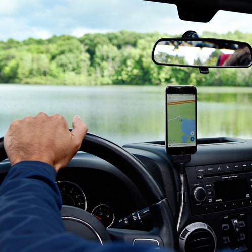Flexible iPhone Lightning Car Dock 