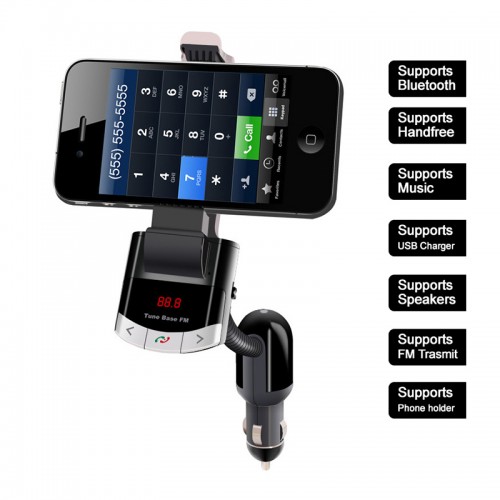 Smart Car Phone Holder with MP3 Player 