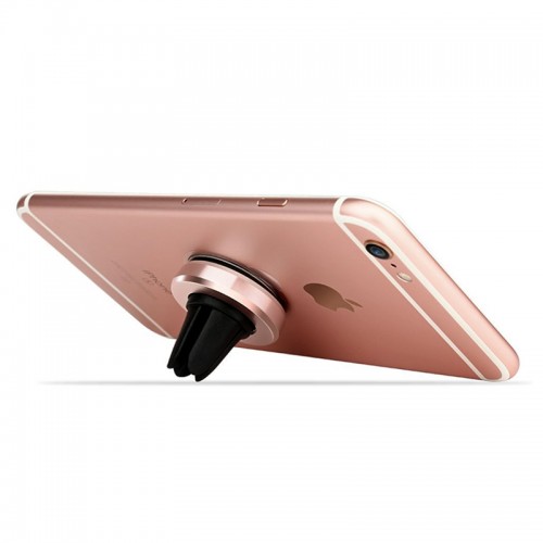 MEEPHONG Magnetic Wind Frame For Mobile Phone Holder - Rose Gold