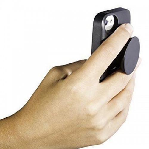 PopSockets Phone Stand with Grip - Black