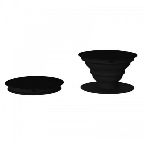 PopSockets Phone Stand with Grip - Black
