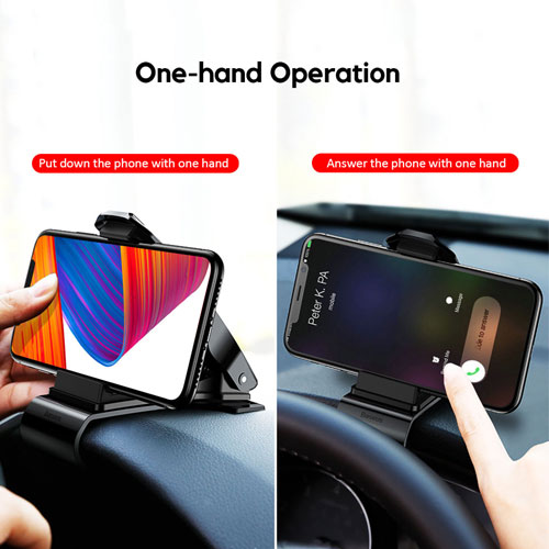 Baseus Mouth Car Mount 360 Degree Rotation Phone Holder