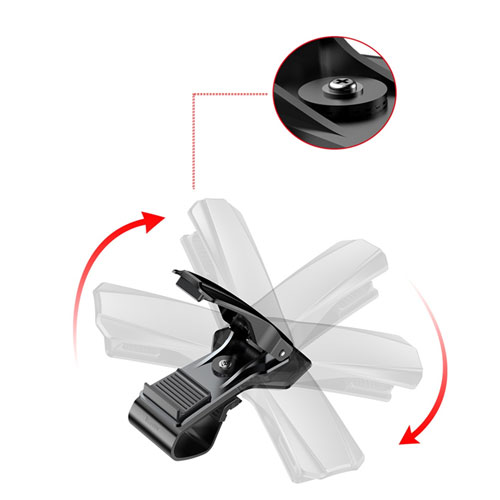 Baseus Mouth Car Mount 360 Degree Rotation Phone Holder