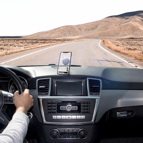 Baseus Little Sun Magnetic Car Bracket - Silver
