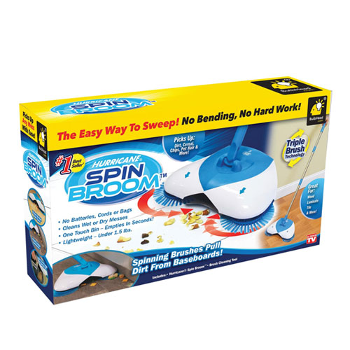 Spin Broom Hand Push Floor Sweeper