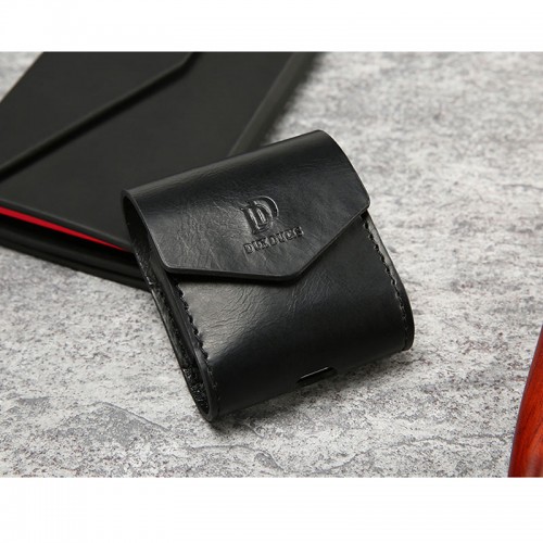 DUX DUCIS Genuine Leather Case For Apple Airpods - Red