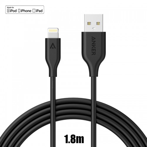 Anker PowerLine Cable For IOS Cable - Bl...