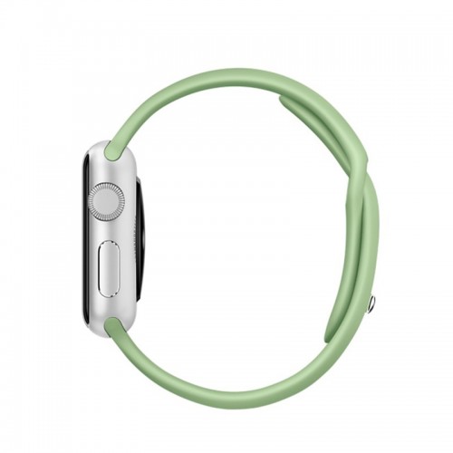 Silicon Soft Sports Watch Band For 42 MM / 44 MM Apple Watch - Green