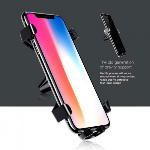 Baseus Gravity Car Phone Holder Bracket Car Air Vent Mount Holder 