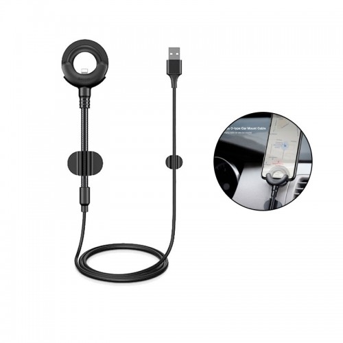 Baseus O-type Car Mount Cable 2.1A 0.8M ...