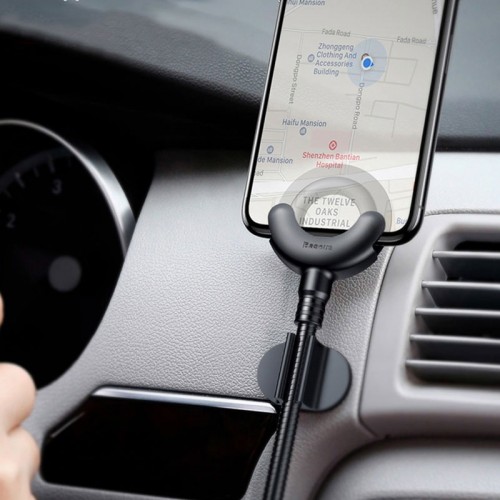 Baseus O-type Car Mount Cable 2.1A 0.8M for iPhone  -  BLACK 