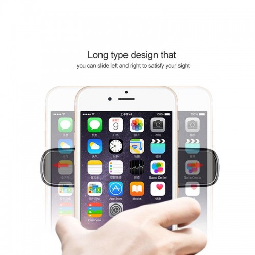 Baseus Double Clip Air Vent Mount Magnetic Mobile Phone Holder 