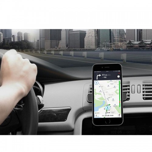 Baseus Double Clip Air Vent Mount Magnetic Mobile Phone Holder 