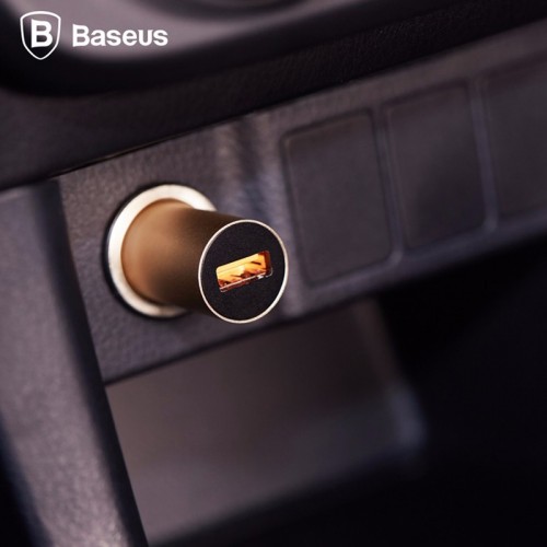 Baseus CarQ Series QC 3.0 Car Charger - Golden