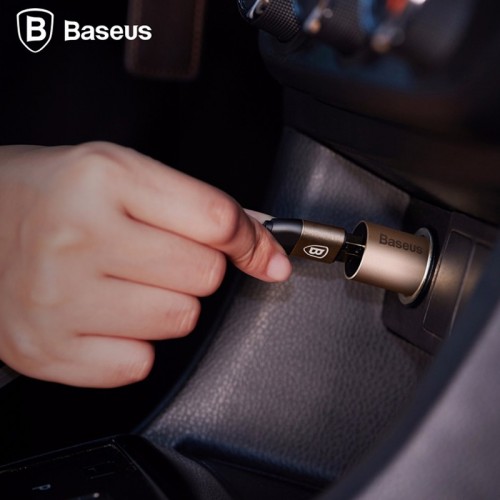 Baseus CarQ Series QC 3.0 Car Charger - Golden