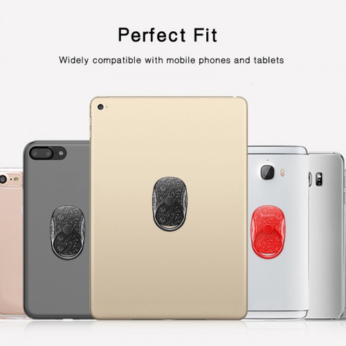 Baseus 360 Degree Rotation Finger Grip Phone Holder - Black