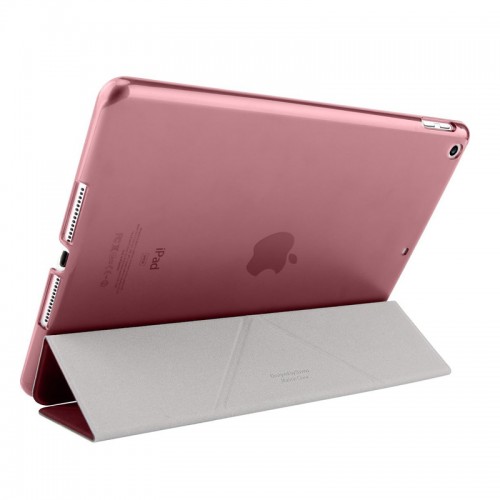 BASEUS Leather PU + PC Shockproof Folding Folio Case For iPad Pro 10.5" - Red