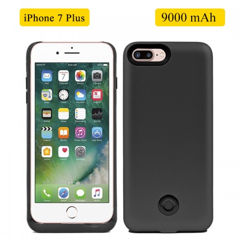 Rechargeable 9000 mAh Battery Case For i...