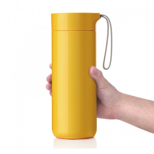 Butterfly Thermal Suction Bottle - Yello...