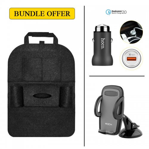 BUNDLE OFFER Car Back Seat Storage + HOC...
