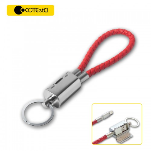 COTEetCI Special Design Leather Keychain...