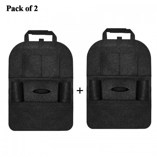 Portable Car Back Seat Storage  Bag (Pac...