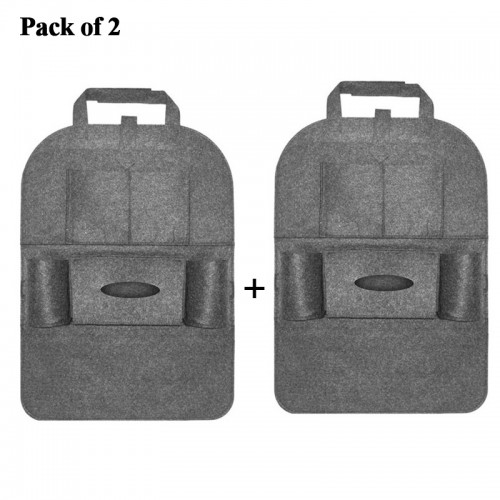 Portable Car Back Seat Storage  Bag (Pac...
