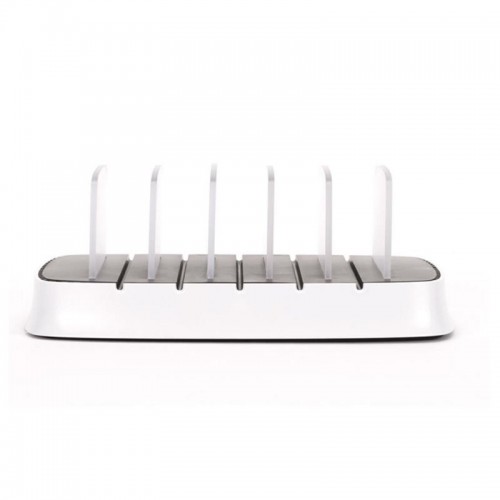 ELEKER 5 USB Port Power Dock Charging Station - White