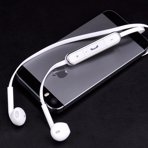 FINEBLUE Mate 8 Bluetooth Sport Wireless Earphone - White
