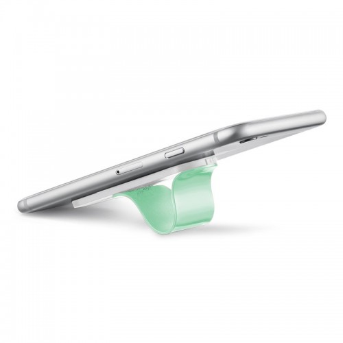 Multi Band Phone Grip & Cell Phone Holder & Self Stand for Smartphones & Tablets - Sky Blue