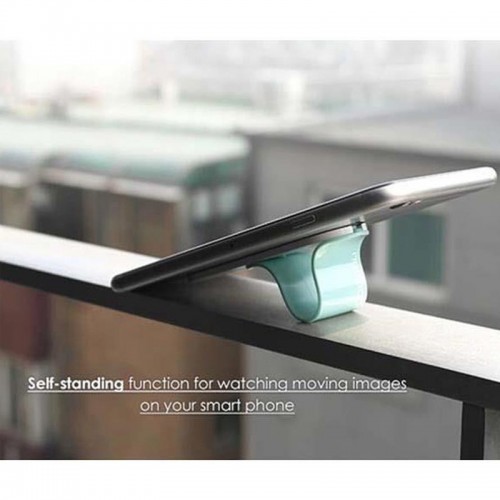 Multi Band Phone Grip & Cell Phone Holder & Self Stand for Smartphones & Tablets - Brown
